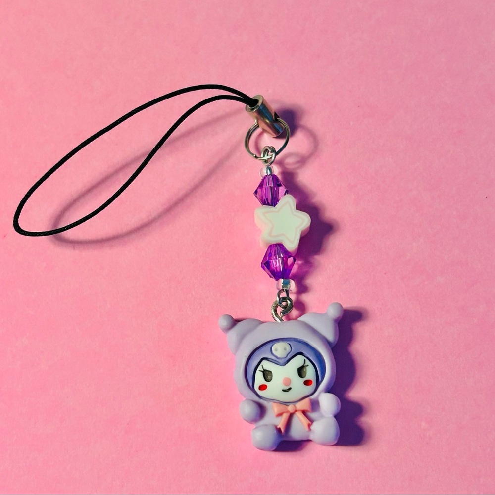 Kuromi Phone Charm